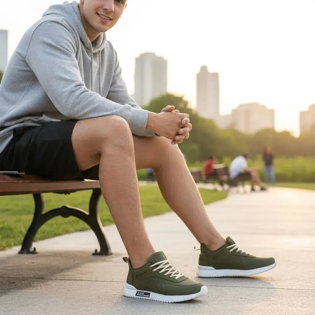 Tenis Deportivos para Caballero Casual Confort. Calzado liviano, moderno y resistente con suela inyectada amortiguada, ideal para uso diario y caminatas.