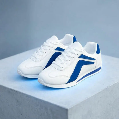Tenis Spring para Caballero Deportivo Confort. Calzado liviano, transpirable y amortiguado con material textil suave y suela inyectada para uso diario.