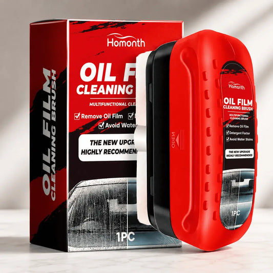 Toallita reutilizable para limpiar el parabrisas y remover película de aceite, grasa y manchas. Práctica para carros, taxis y vehículos comerciales.