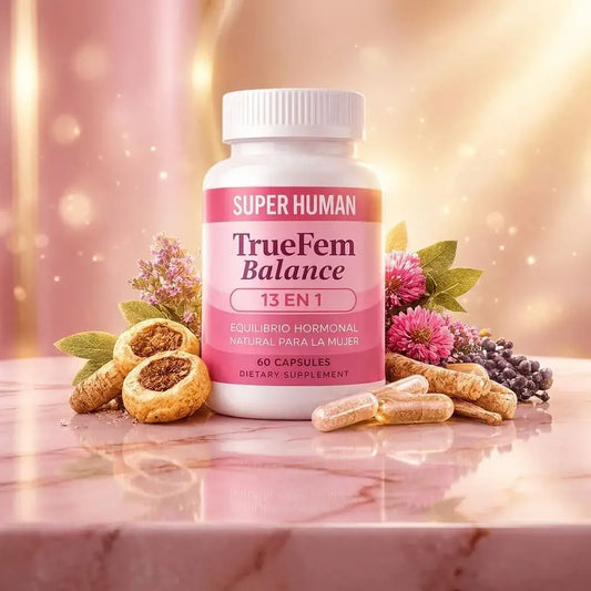 Suplemento natural para mujer en cápsulas. Apoya el bienestar y la vitalidad con ingredientes de origen vegetal.