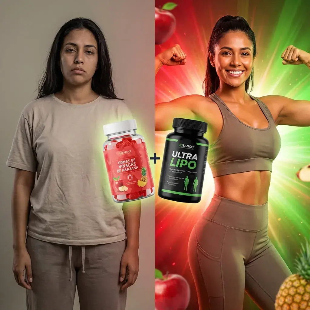 Ultra Lipo™ Vinagre de Manzana en Gomitas y Cápsulas para Bienestar Digestivo y Metabólico