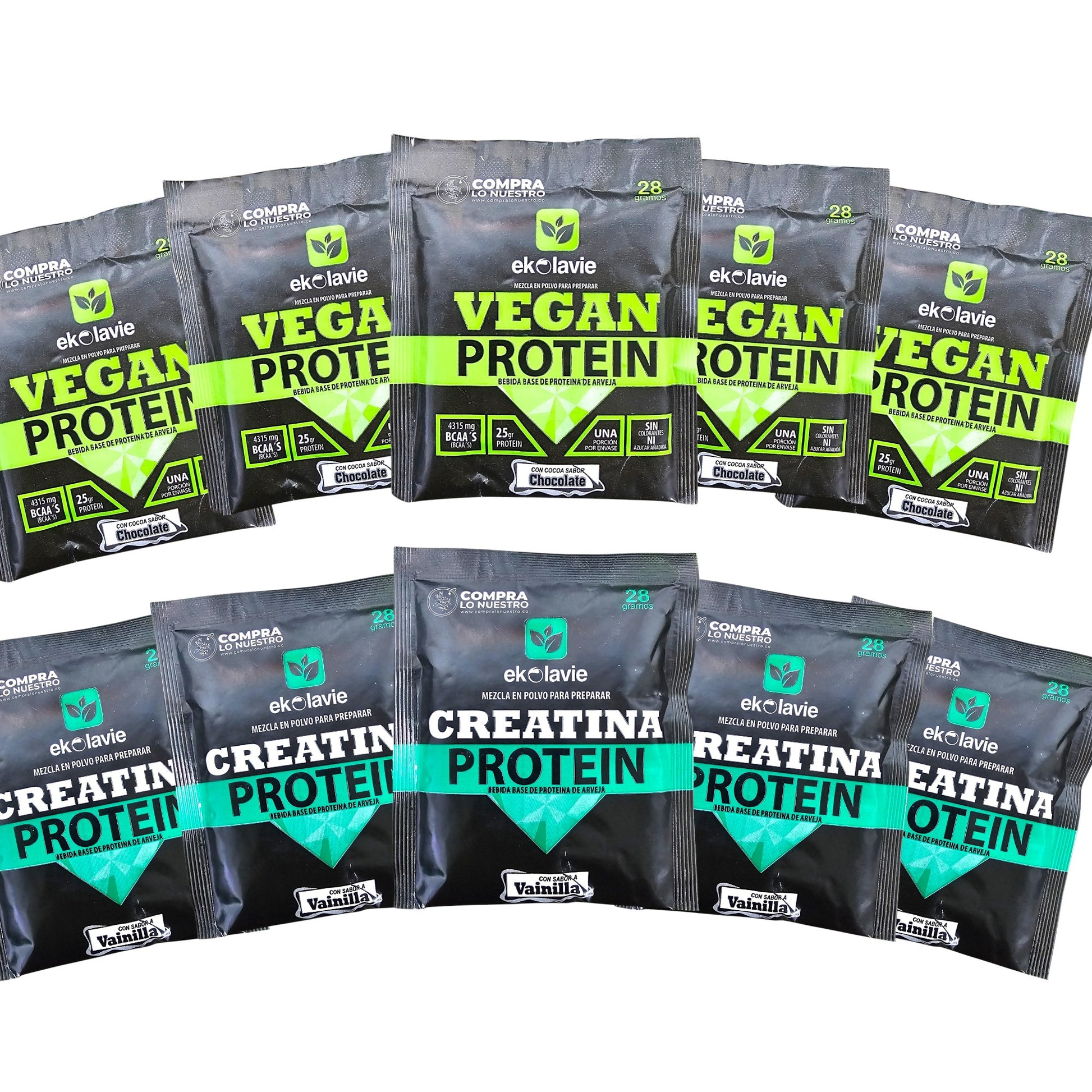 Suplemento vegano en polvo con proteína vegetal, creatina y BCAA’s. Aporta 25 g de proteína y 4315 mg de BCAA’s por porción para recuperación muscular y nutrición diaria.