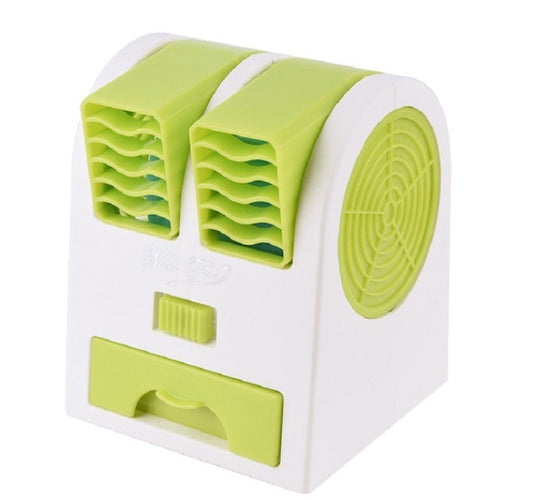 Ventilador humidificador portátil Arctic Mini Fan USB 2 en 1, compacto y liviano, ideal para escritorio, oficina, dormitorio, hogar y viajes en días calurosos.