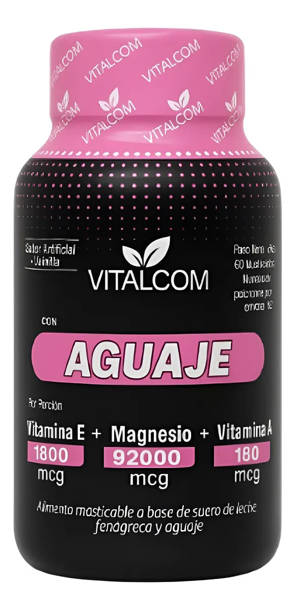 Suplemento para mujer con aguaje, vitaminas y magnesio. Apoya el bienestar, la vitalidad y el cuidado integral femenino. Registro INVIMA.