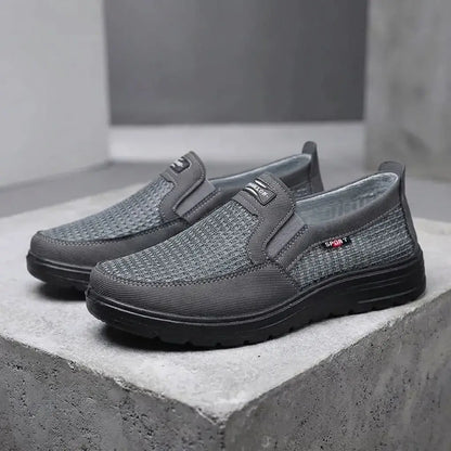 Zapato Confort Elite X1 para hombre, cómodo, transpirable y sin cordones. Diseño casual elegante con suela ergonómica para trabajo, reuniones y uso diario.