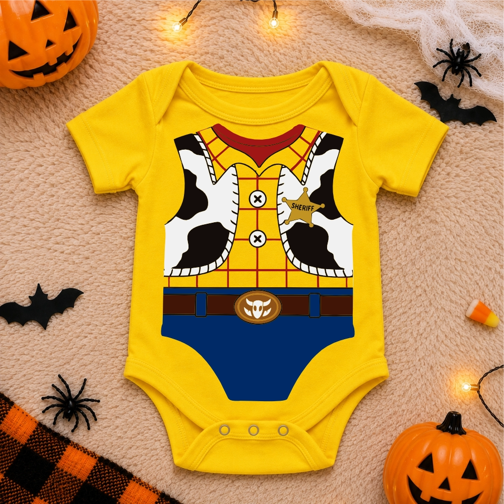 body bebé Halloween 100% algodón