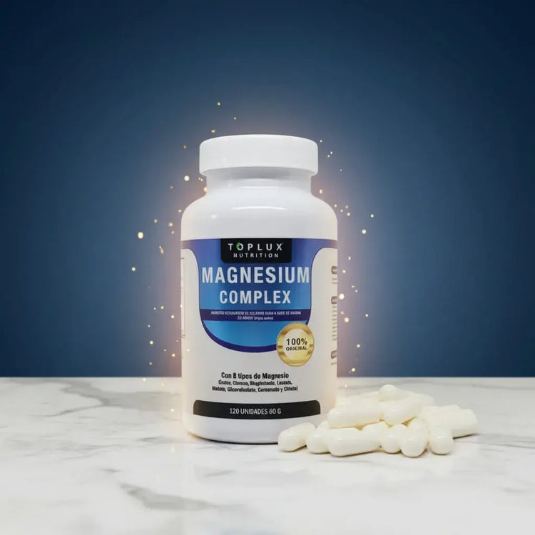 Magnesium Complex 8 Tipos de Magnesio 120 Cápsulas