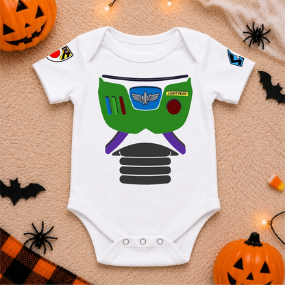 body bebé Halloween 100% algodón