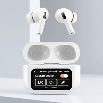 Audífonos Inalámbricos Pro 2 ANC Premium con Pantalla Táctil | Sonido Envolvente, Cancelación de Ruido y Control Inteligente