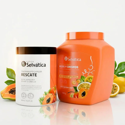 Dúo Curly Care Chontaduro Nutrición Intensiva y Rizos Definidos